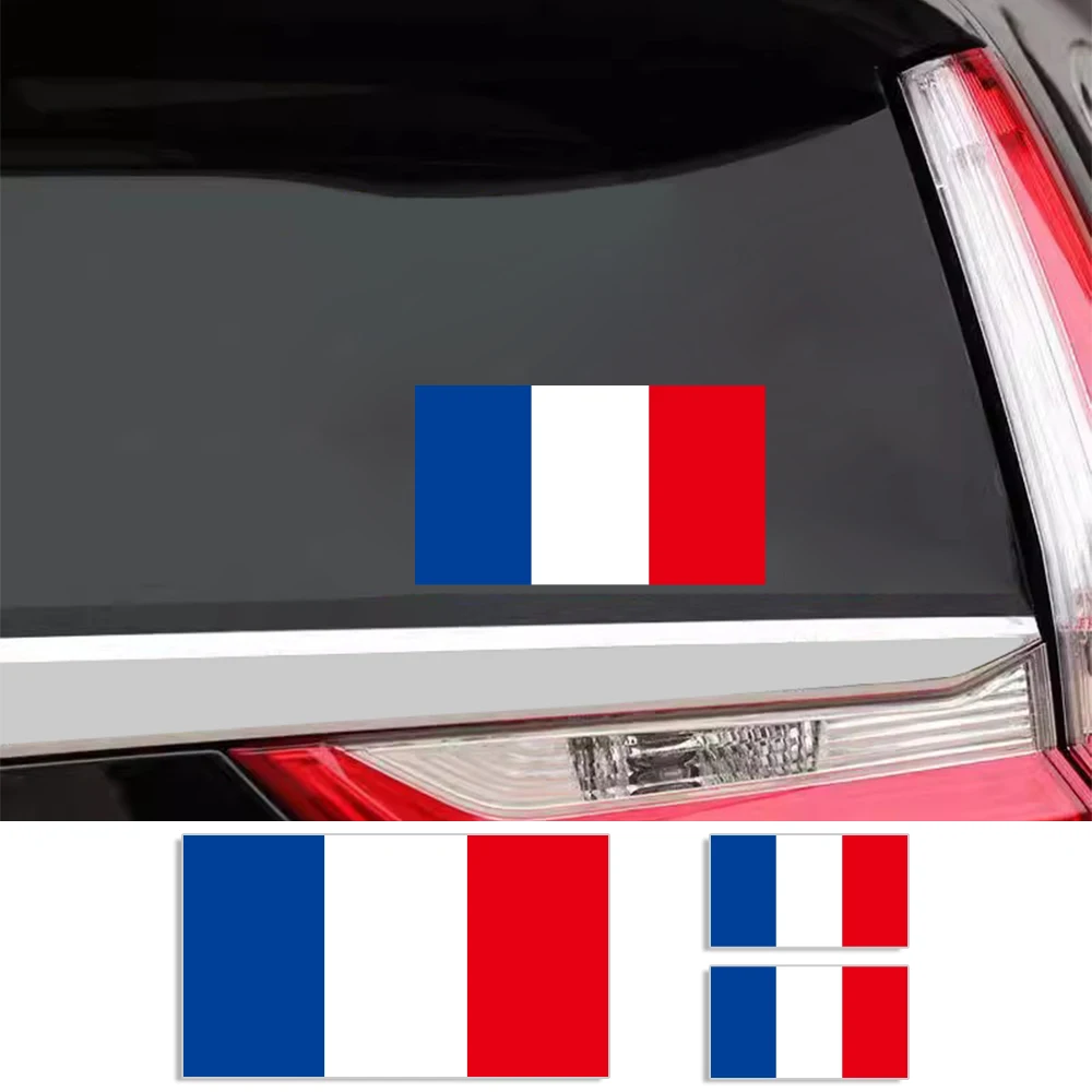

France National Flag Vinyl Decals French Sticker For Car Motorcycle Laptop Window For RENAULT CITROËN FIAT Cars Accessories