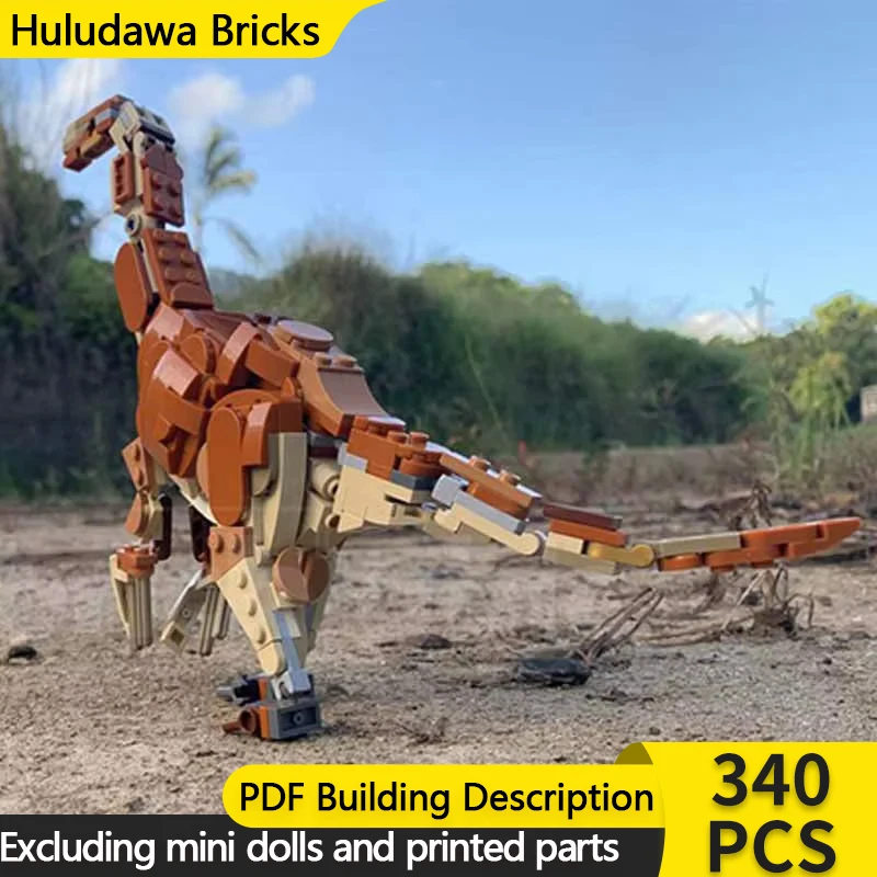 Popular Animal  Model MOC Building 1: 32 Restoring Dinosaur Models Modular Technology Gifts Holiday Assemble Children Toys Suit