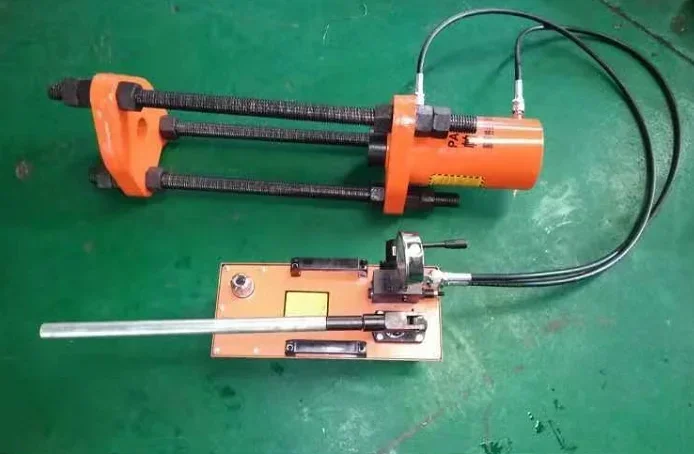 70T 150T Portable Electro-Hydraulic Track Chain Press Crawler Pin Remover Machine