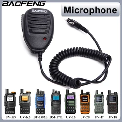 Baofeng-Bluetooth,DM-1701, UV-18,uv5rh pro,walkie,quansheng UV-K5, UV-K6, UV-5RPLUSを備えたマイク