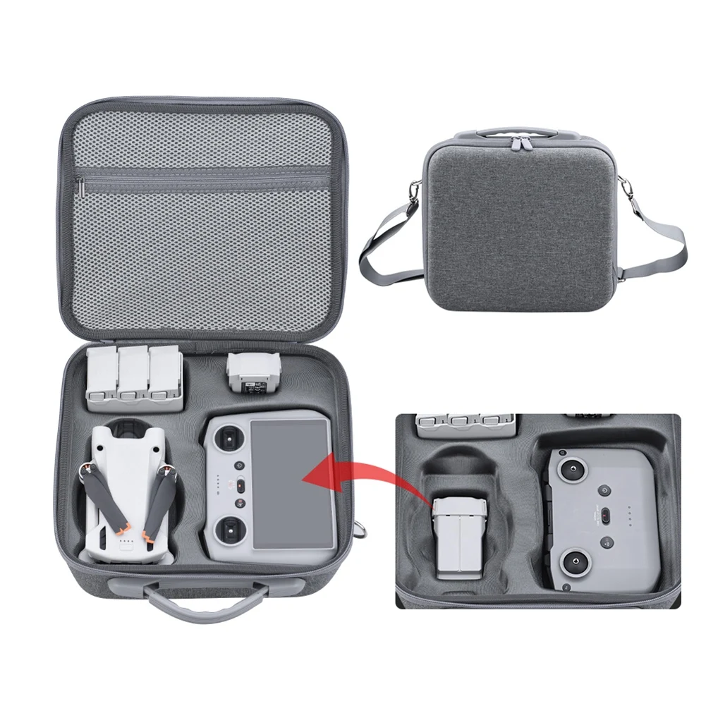 Portable Carrying Case Storage Bag Hard Shell Travel Case for Mini 3 Pro Drone Accessories