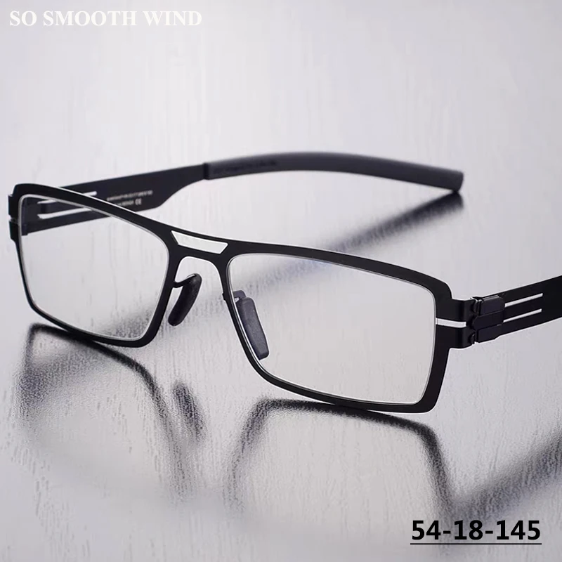 

Ультратонкие квадратные оптические очки в оправе, мужские классические деловые очки по рецепту, мужские очки для близорукости, одноразовые очки