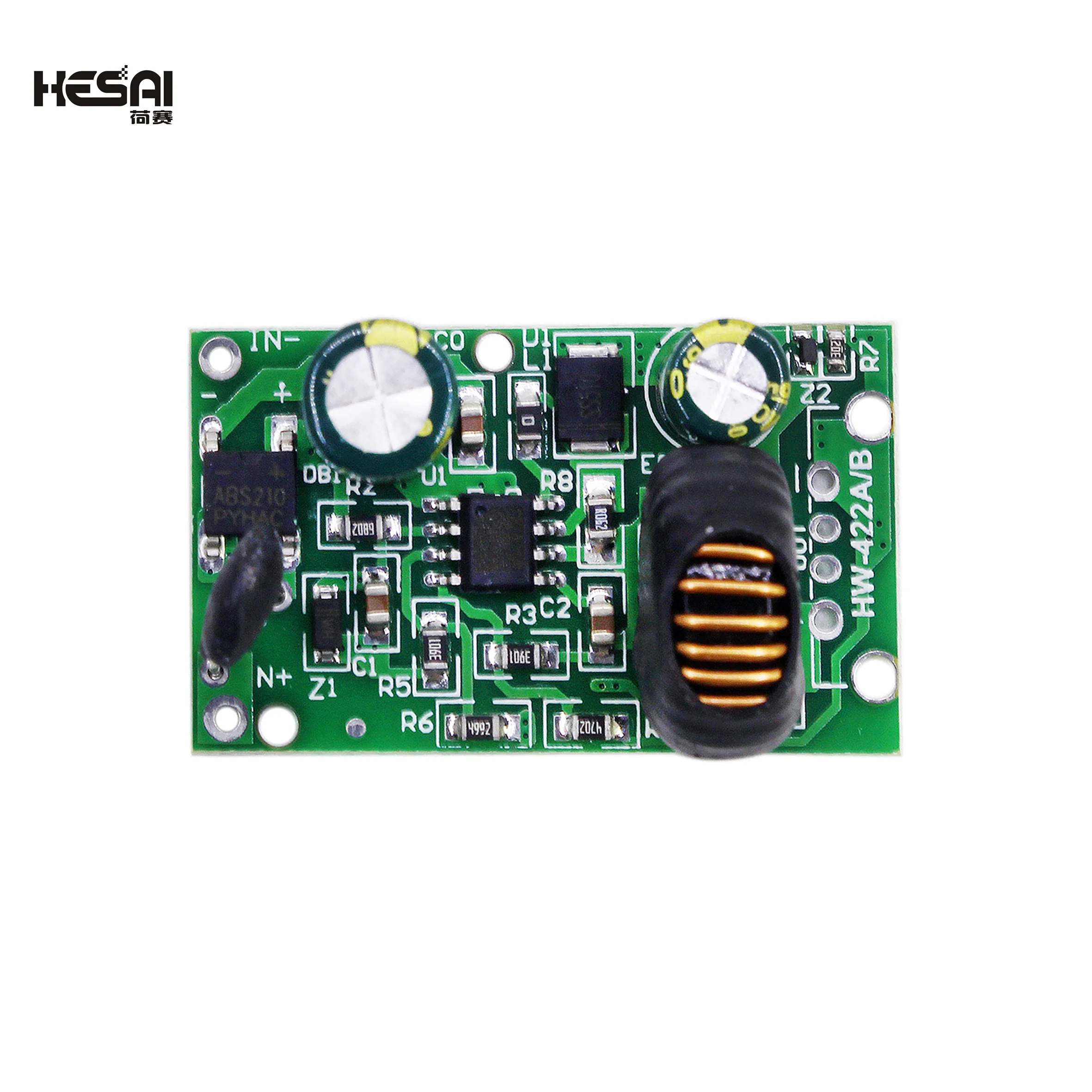 

Módulo convertidor buck no aislado de DC-9OV-5V, placa de potencia de protección inversa de 5V/2A