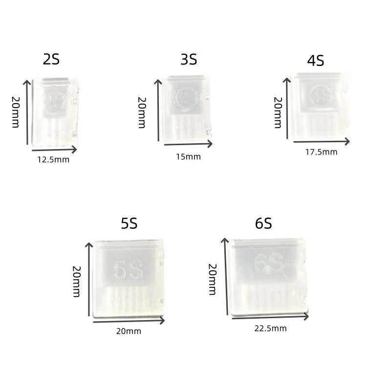 10pcs  ABclip2s 3s 4s 5s 6s Balanced head protector AB clip drone lithium battery protective cover charging head