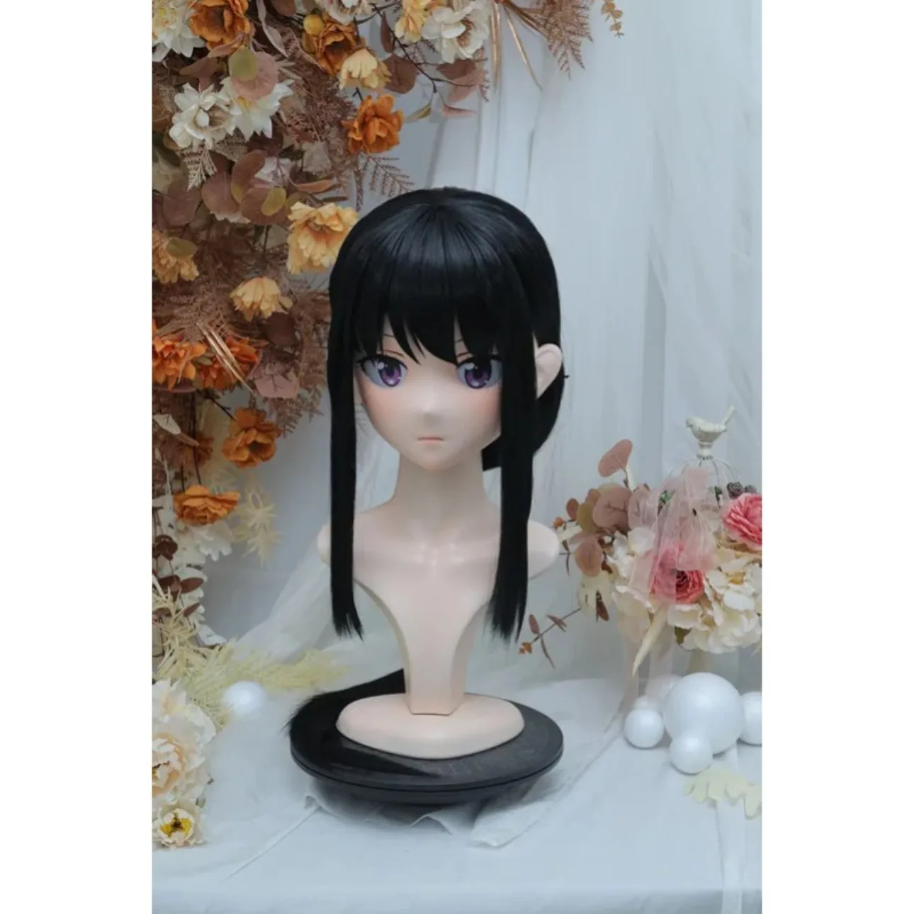 Kigurumi Above Takina NFD testa piena con serratura cosplay head shell puntelli costume gioco anime