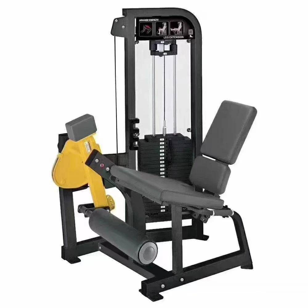 Leg Extension Trainer Strength Machine Hot Sale Professional Gym Seated Leg Curl  Workout Equipment Strength Training  Fitness