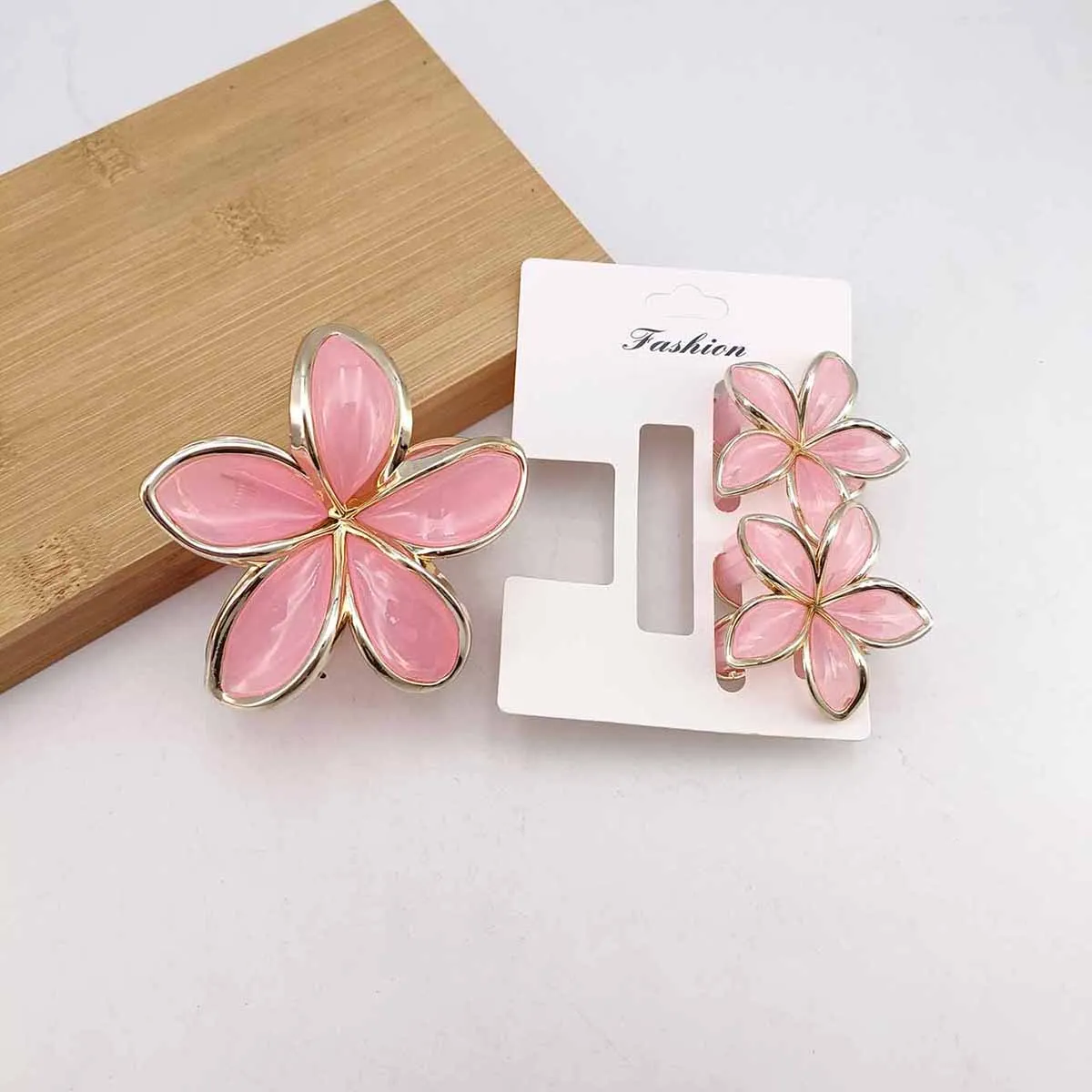 3/9 Teile/satz Blume Haar Clips Frauen Strand Urlaub Haar Klaue Stilvolle Shopping Kopfbedeckungen Weibliche Haar Zubehör – Detail 11