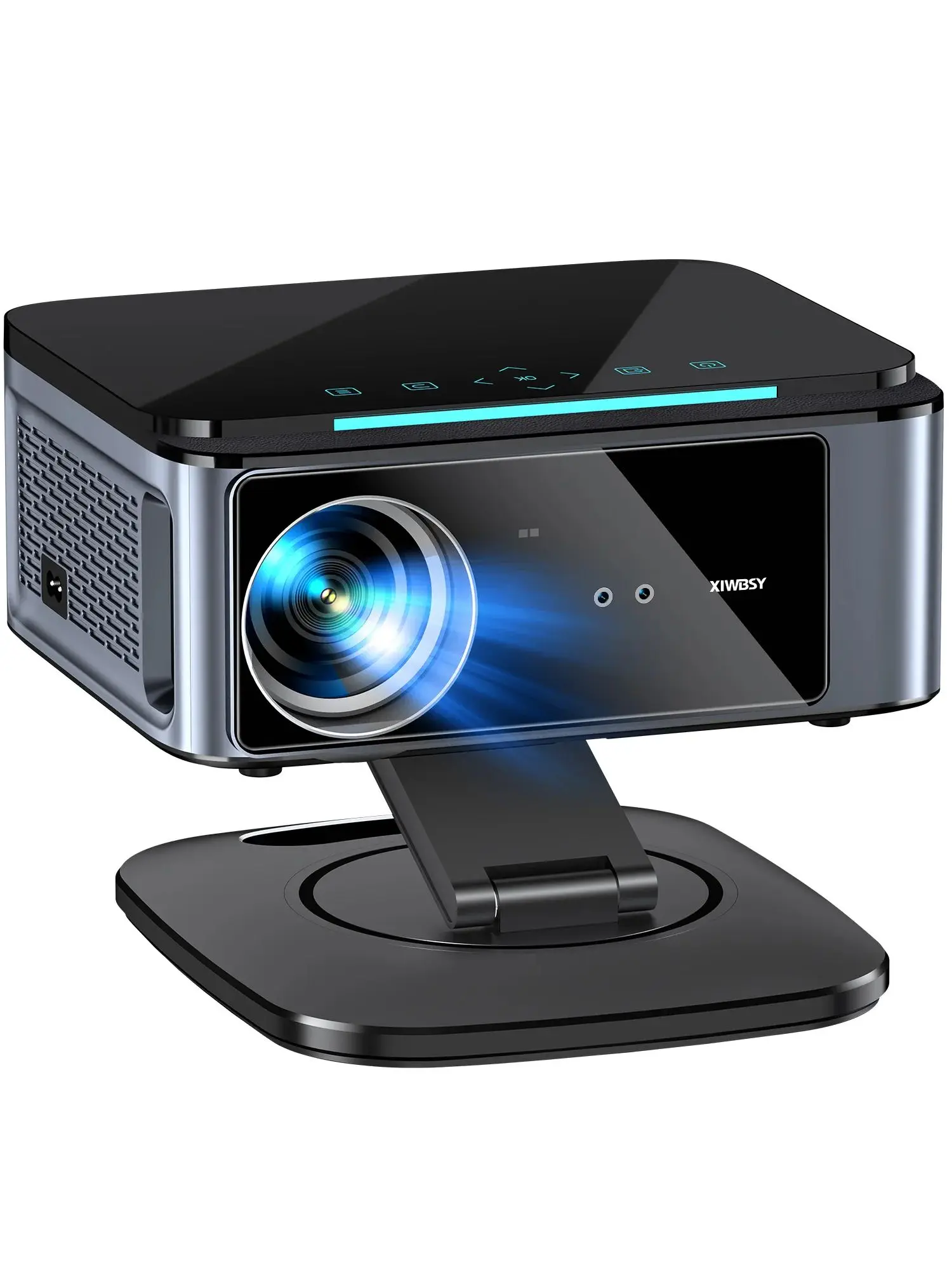 XIWBSY 2026 4K Android 12.0 LED-Projektor 45000 Lumen Laser TOF Fokus-Projektor Full HD 1080P Tragbarer Filmprojektor WIFI6 20MS