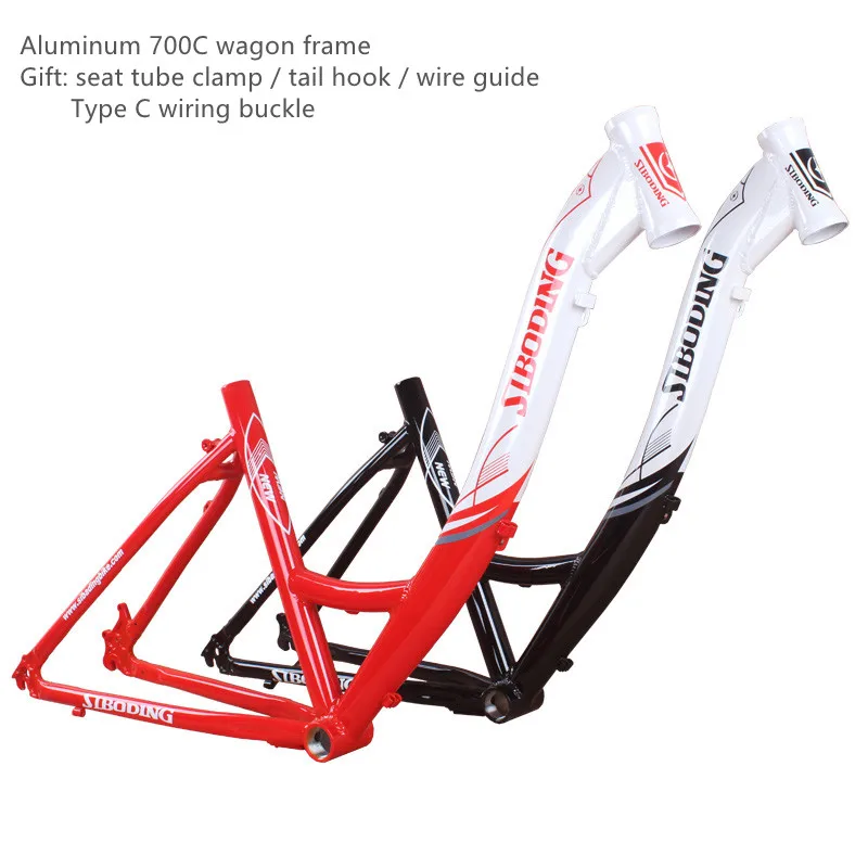 Aluminum Alloy Mountain Bike with Disc Brake, Female Bicycle Travel Frame, 26 in, 700C