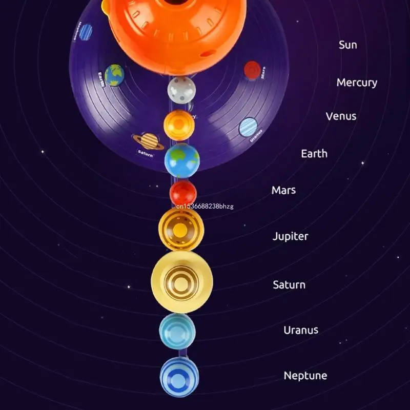 Zestaw modeli do składania planet Układu Słonecznego Zestaw modeli do składania planetarium Astronomia Projekt naukowy DIY