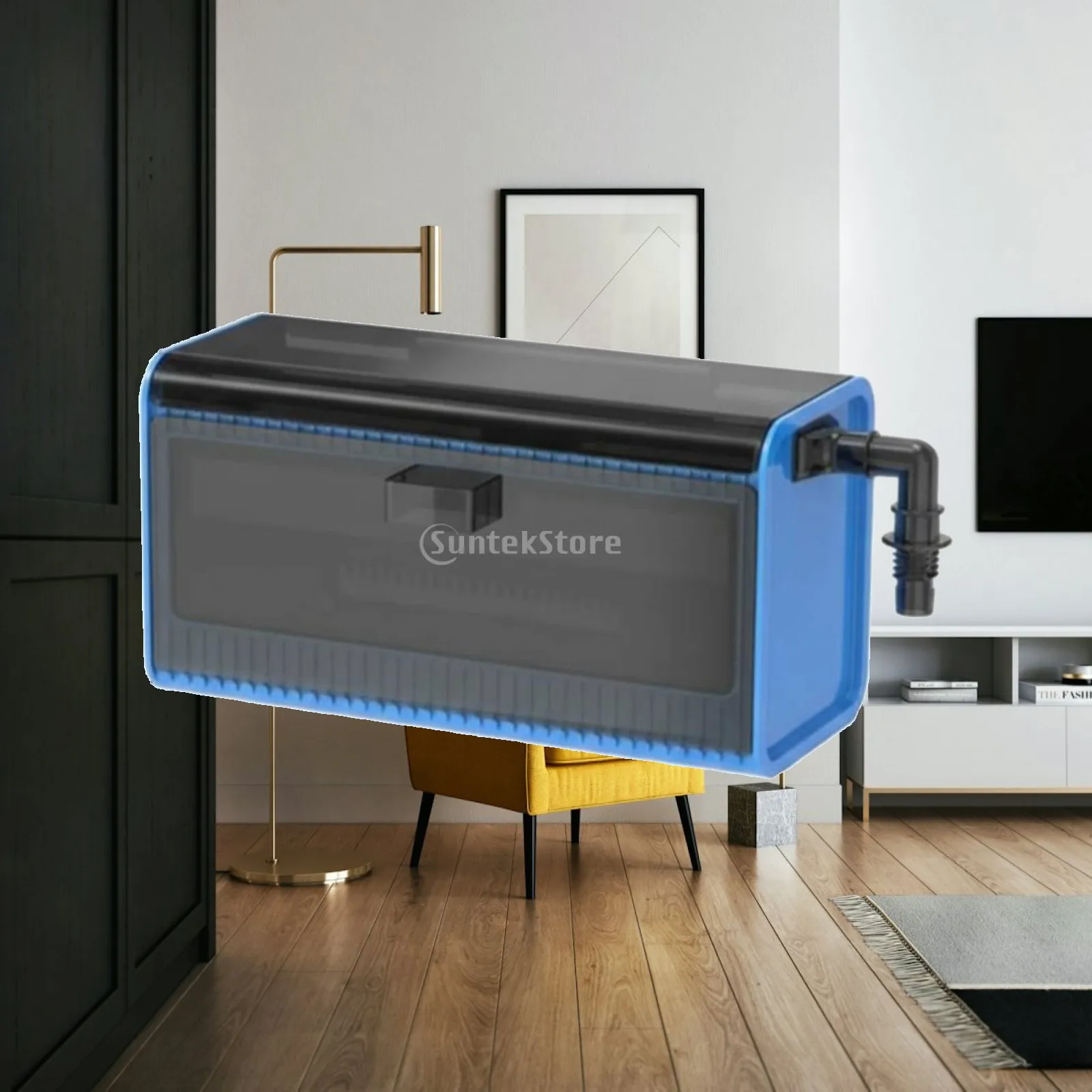 Aeration Aquarium Filter Waterfall Design Boosted Oxygen for Pets