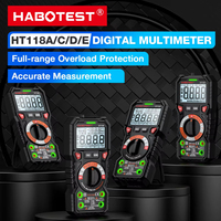 HABOTEST HT118 Digital Multimeter Ture RMS 1000V AC/DC 6000 Counts Voltmeter Auto Range NCV Hz Diode ohm Tester Multimetro