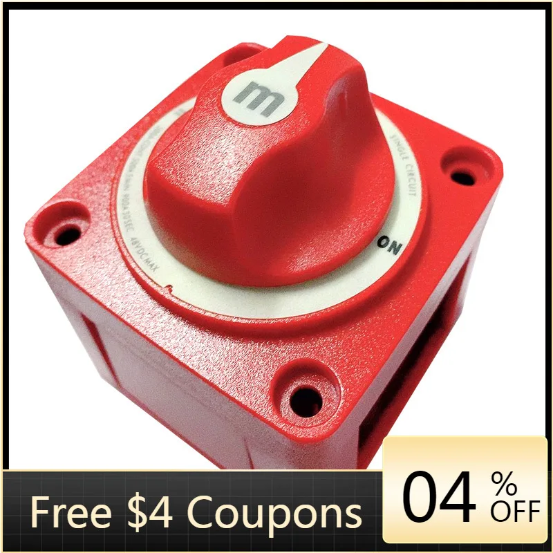 

SSTL Boat Single Circuit Selector Isolator Disconnect Rotary Battery Switch Single Circuit