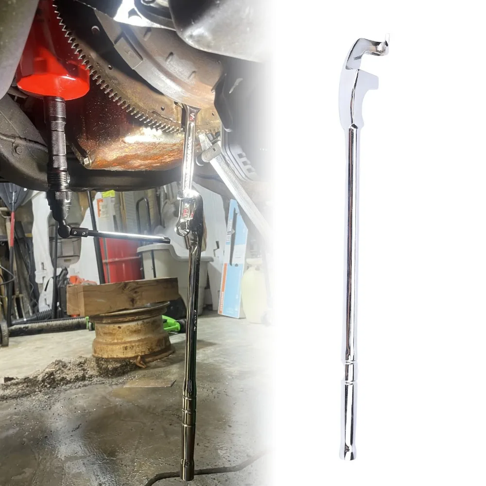 Durable Alloy Steel Wrench Extender Total Length 15in Universal Torque Extender Wrench Leverage Tool Auto Repair