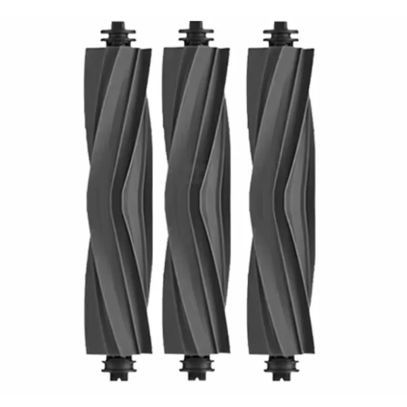 X11A 3 Pcs Main Brush For Dreame Bot L10s Plus Sweeping Machine Accessories Essential Vacuum Accessories Cleaner Parts Replaceme