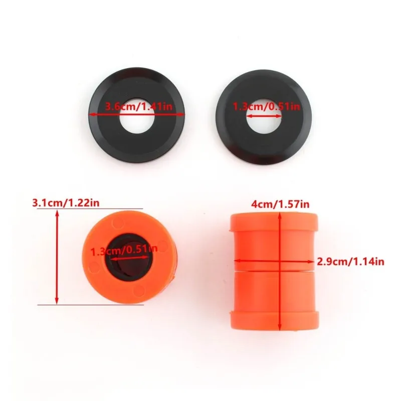 AASS-Motorcycle Heavy Duty Handlebar Riser Bushing For Sportster