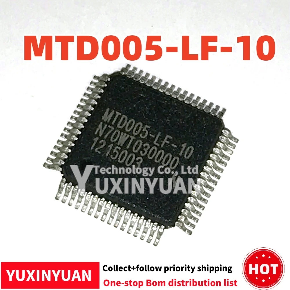 1PCS MTD005-LF-10  QFP MTD005  100%GOOD  IC   100%good YUXINYUAN