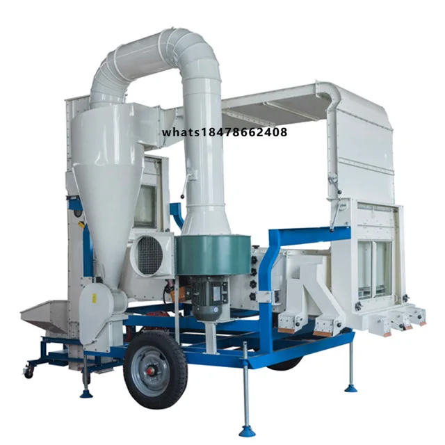 Hemp Seed Processing Machine Paddy Seed Cleaning Machine Grain Cleaner Farm Machinery