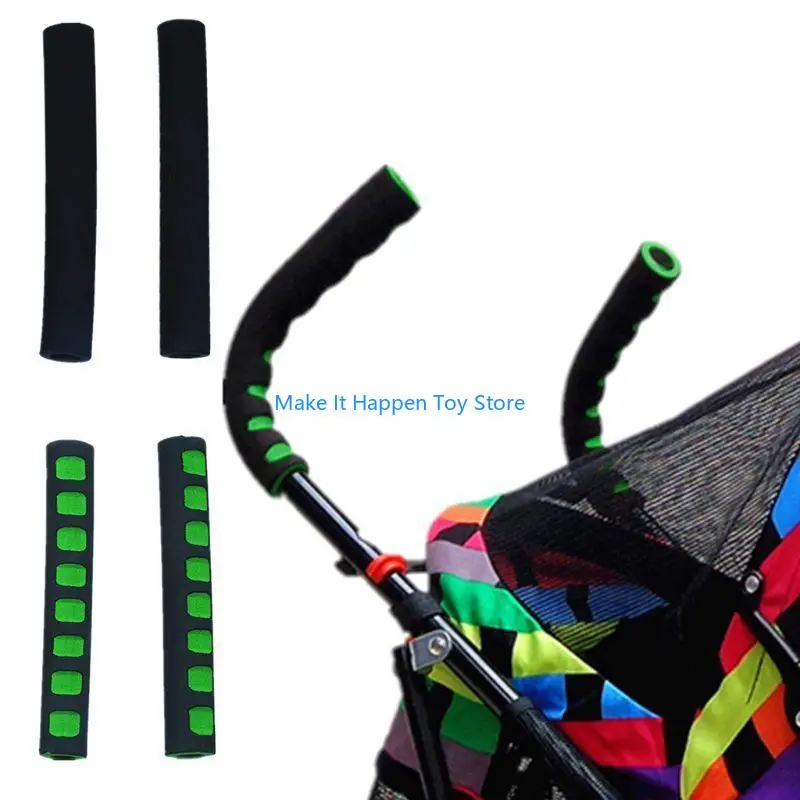 

28EC Strollers Armrest Handle Protective Case Pram Accessories EVA Foam Cotton Cover
