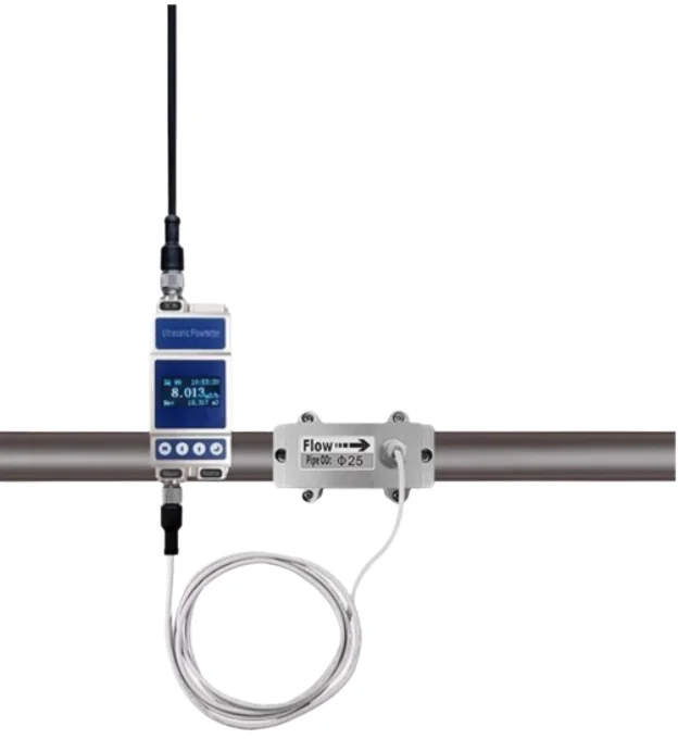 

Meter Portable Water Flow Meter Handheld Alcohol Water Ultrasonic Flow Meter