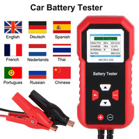 Micro-500 Multifunctional Repair Tools For Motorcycle Truck SUV Car Battery Tester 12V Battery Capacity Tester Portable