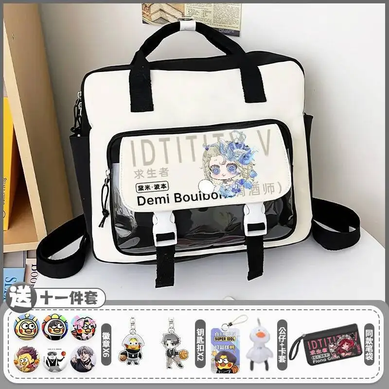 

Anime Game Identity Ⅴ Cos Aesop Carl Fiona Gilman Qi Shiyi Etc. Unisex 2025 New Commuter Multi-Functional Schoolbag Prezzie