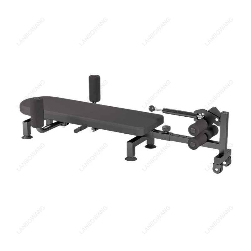 Automatic Electric Lumbar Spine Traction Inversion Stretcher Waist Hamstring Stretch Home Fitness Therapy Machine