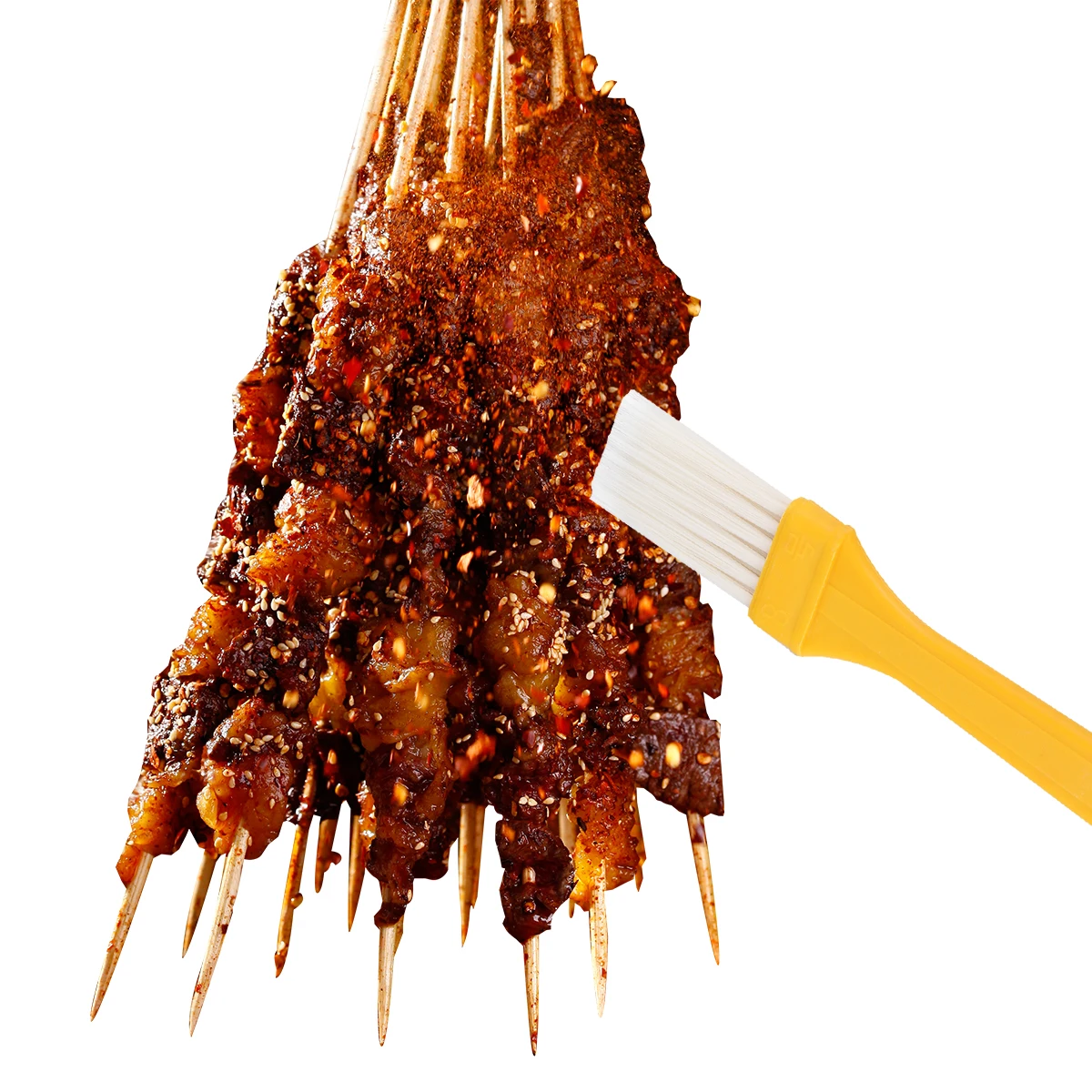 

20pcs Dipping Brush Compact Size Barbecue Baking Grilled Cold Noodles Brushes Spatula Basting Oil Flexible Food Grade Non