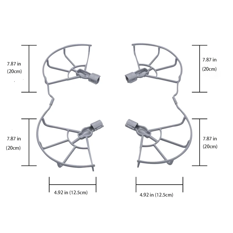 Propeller Protector Quick Release Blade Protective Cover Lightweight Propeller Blade Guard for DJI Mini 4 Pro Drone Accessories