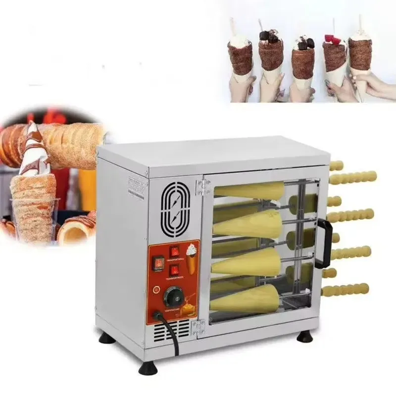 High Quality Custom Electric Chimney Cake Oven Kurtos Kalacs Maker with CE Certification