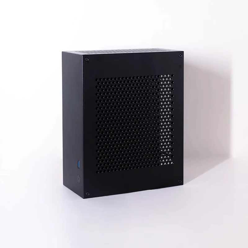 

Semi-high Knife Card Mini ITX Chassis Compact Aluminum Alloy 1U Small Power Supply 4060 Knife Card