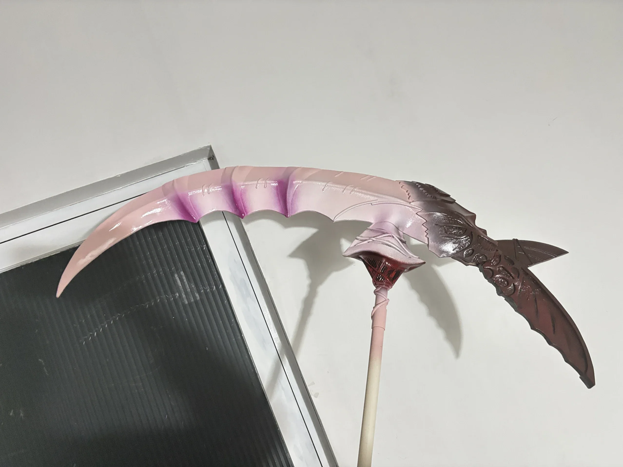 Anime So I'm A Spider, So What Kumoko Cosplay Prop Sickle Sword Accessories s for Halloween Carnival Birthday Party 70''