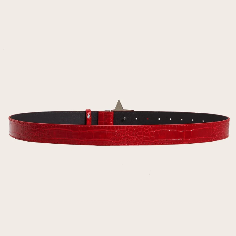 Neu eingetroffen: Modischer, trendiger, einzigartiger Damen-Gürtel mit Nieten – Koreanischer High-End Jugendgürtel im Punk-Stil mit Druckknöpfen für den Freizeitlook – Detail 5