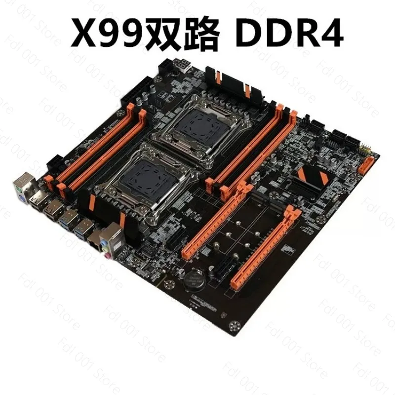 Carte mère X79-D3H, socket 2011, double processeur, prise en charge DDR3, socket X99, DDR4, carte mère de serveur multi-ouvert pour jeux