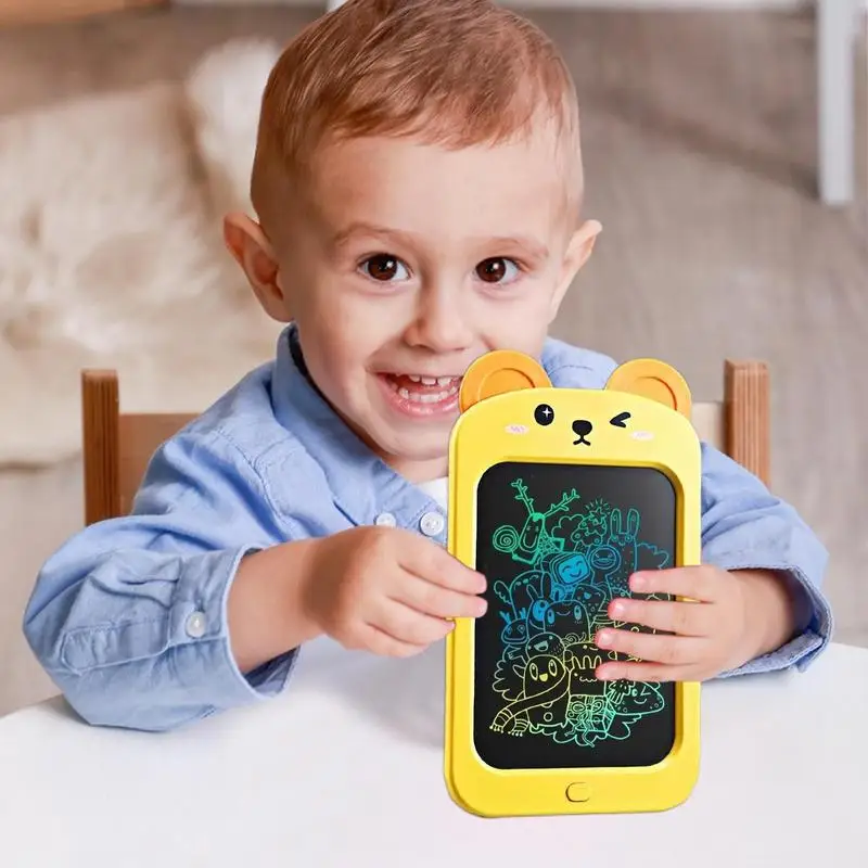 Tablet do pisania LCD dla dzieci 10-calowy LCD Tablica do pisania dla dzieci Kreskówka Kolorowa blokada ekranu Zasilanie bateryjne Rysunek dla dzieci