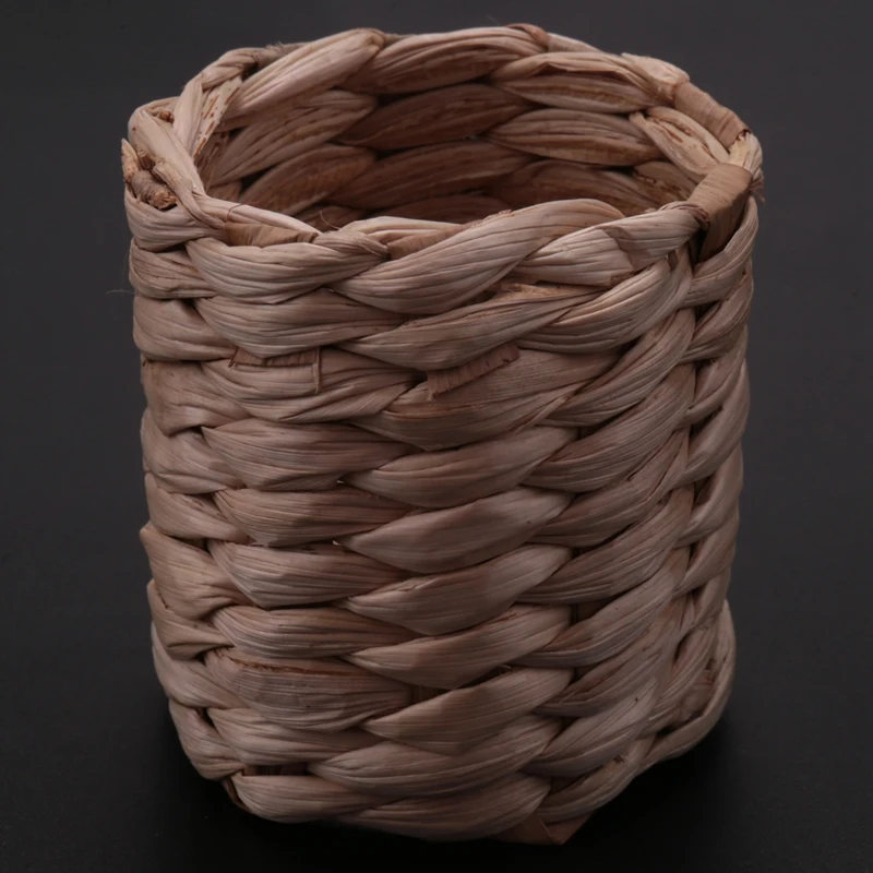 Napkin Rings,Water Hyacinth Napkin Holder Rings - Rustic Napkin Rings For Birthday Party, Dinner Table Decoration