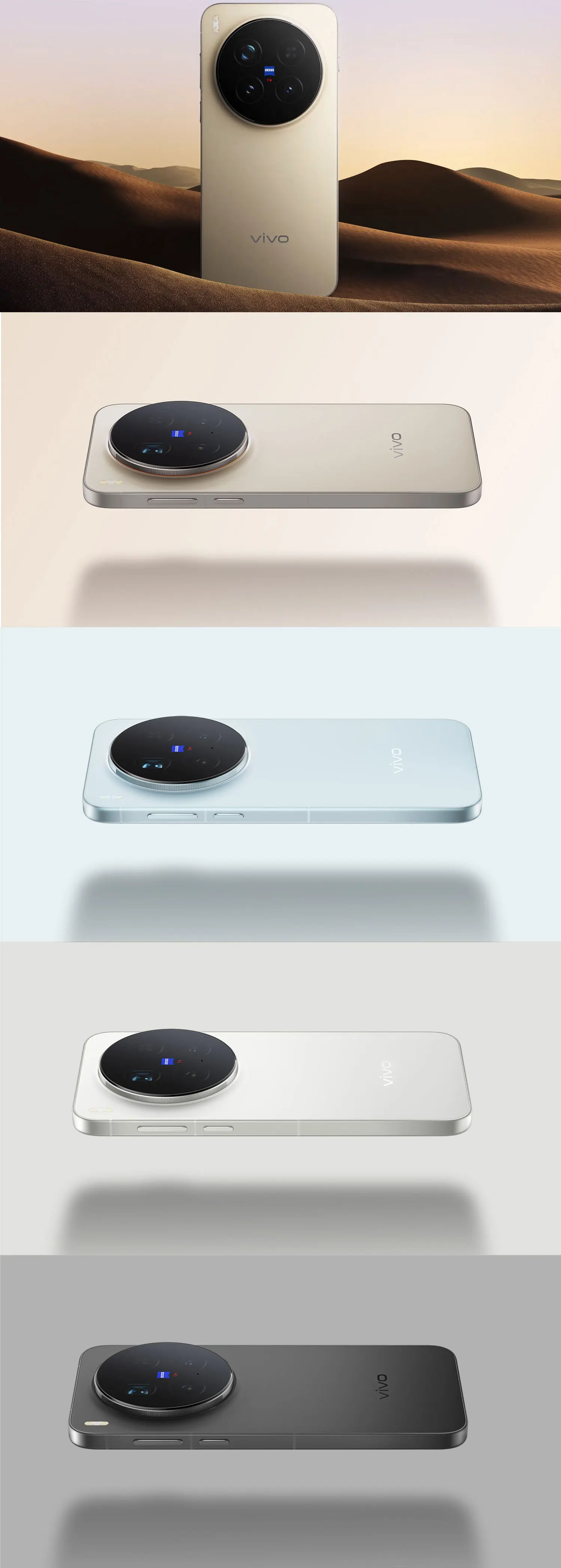 Original vivo X300 Pro 5G Smartphone Mediatek Dimensity 9500 6.78" 120Hz AMOLED Screen 200MP APO Super Telephoto Lens 6510mAh