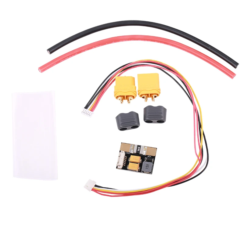 

FX APM PIX Power Module Voltmeter Galvanometer Support 2S-6S Input Support Pixhawk2 Flight Control