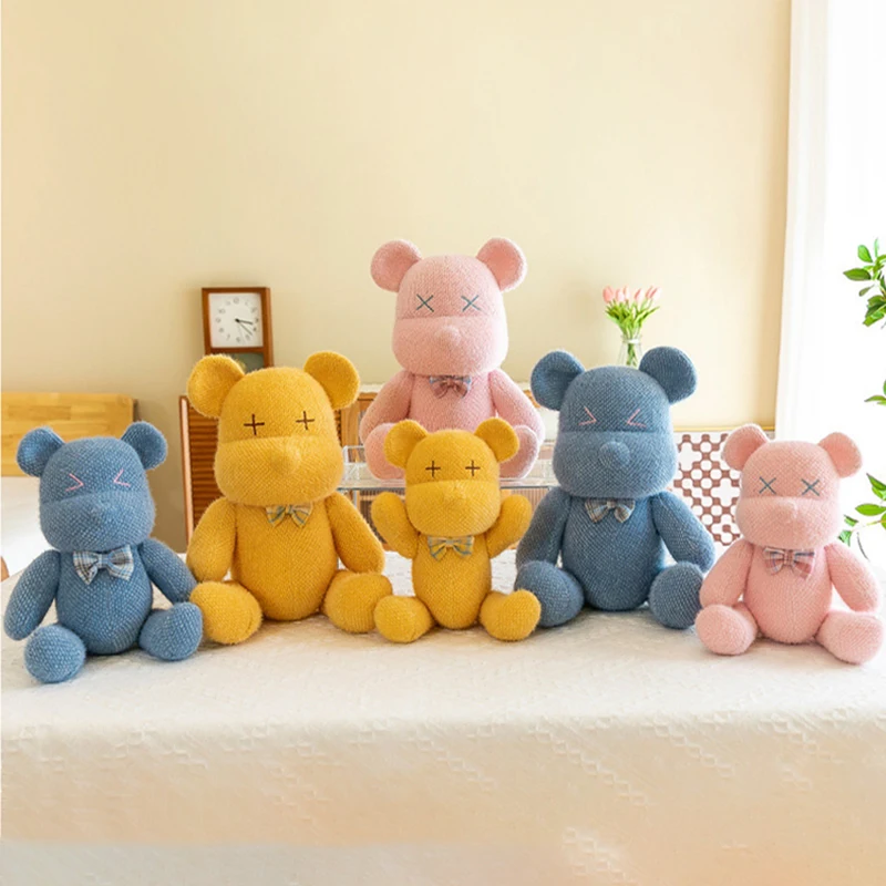 

30cm Plush Bear Toy Soft Stuffed Dolls Animal Violent Bear Plushies Sofa Car Decoration Pillow Kids Birthday Christmas Gifts