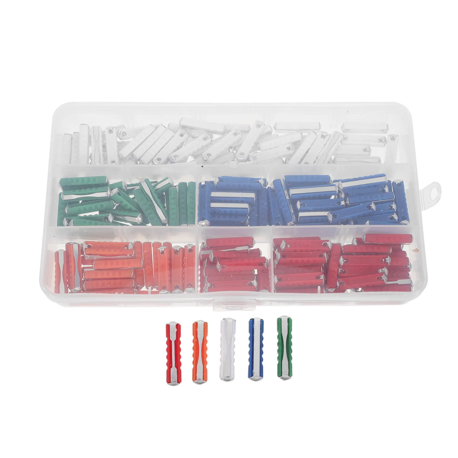 200Pcs Automotive Fuse Box Assortment Kit Micro Replacement Car Fuses 5A 8A 10A 16A 25A Circuit Protection for Suv Truck