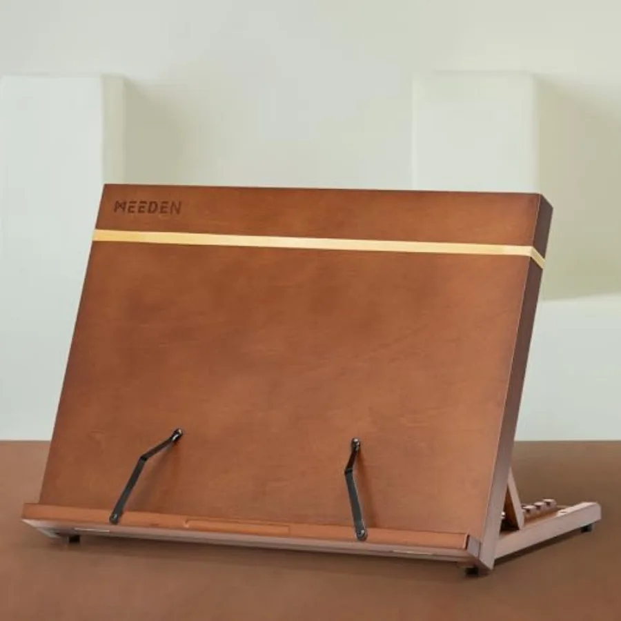 

PRO A3 Tabletop Easel with Page Clips, 2 in 1 Versatile Drawing Board for Painting & Book Stand for Reading, 7-Position Adjustab