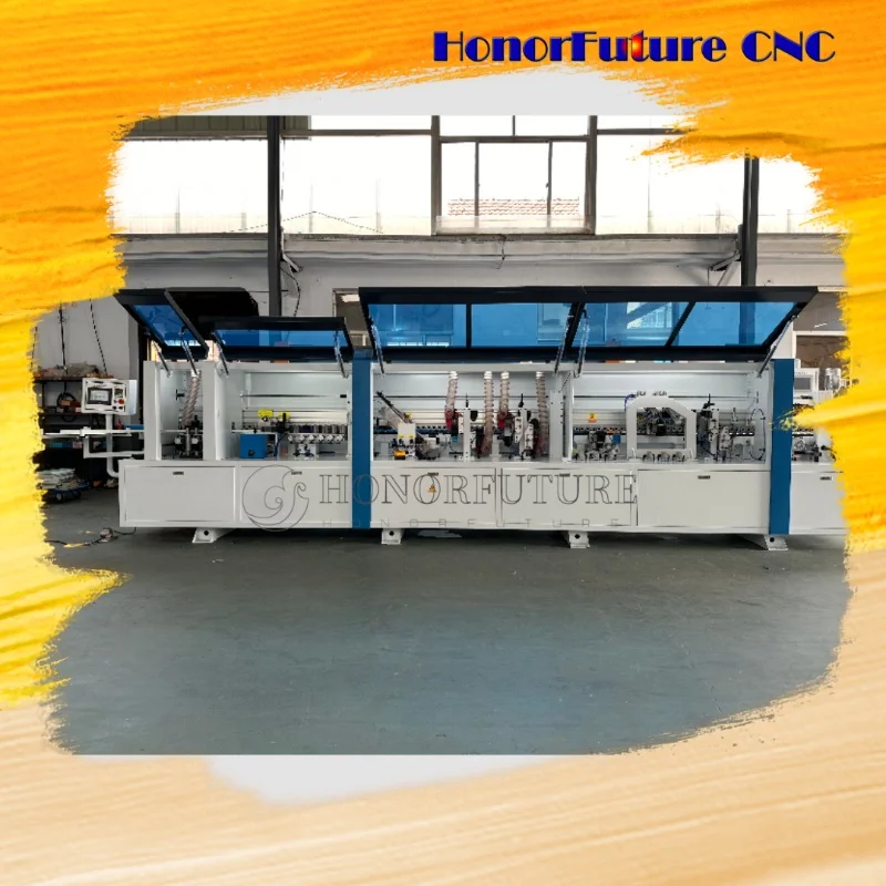 Edge Banding Machine EU RU Double Side Gluing Multi-Functional Woodworking Edge Bander 220V Banding Machine