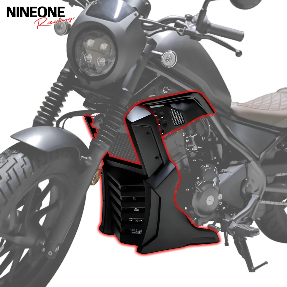 

For Honda Rebel CL CMX 250 300 CMX250 CMX300 Under Cowl Set Undercowl Side Belly Pan Body Lower Fairing Engine Cover Spoilers