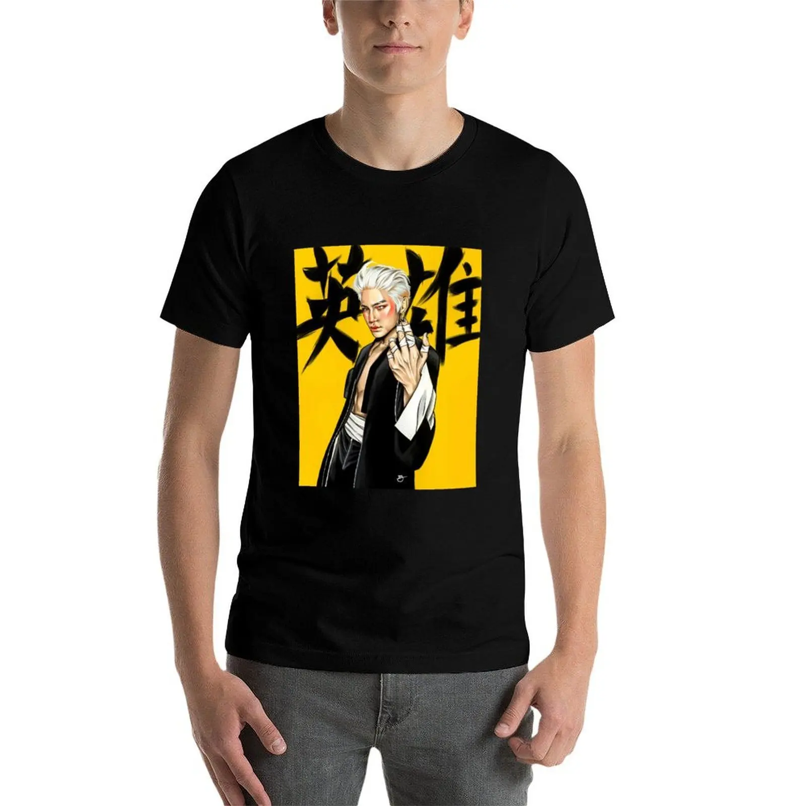 

NEO ZONE Taeyong T-Shirt men t shirt cotton 100% funny t shirts man T-Shirt