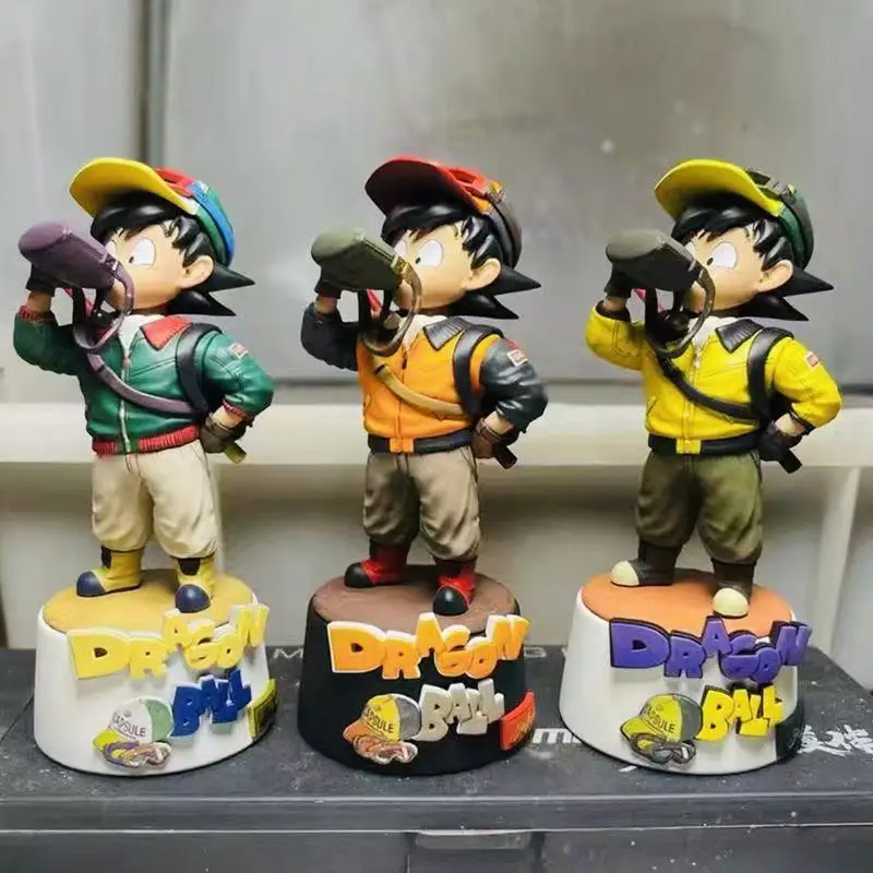 

9cm/3.54in Anime Dragon Ball Drink Water Goku Action Figure Pvc Model Toys For Children Christmas Gifts