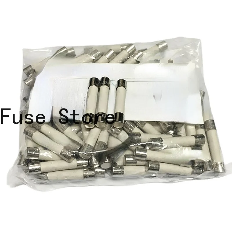 5PCS Ceramic Fuse Tube 6*30 6*32MM T0.031A 250V 326 Series Slow Melting Delay