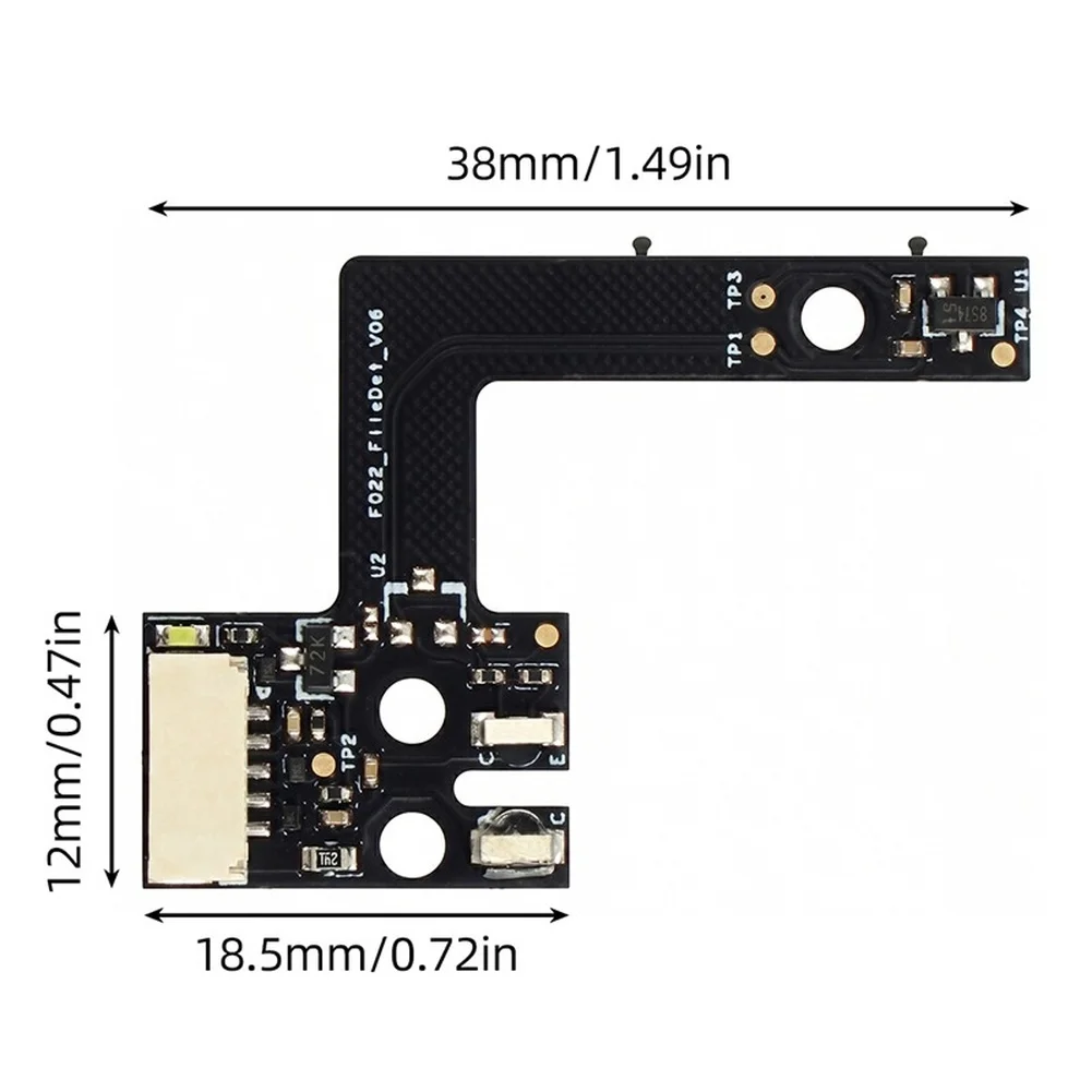 Replacement Filament Detection PCB for For Sparkx i7 For 3d Printer Direct Fit Design Same as Original F022 Interface