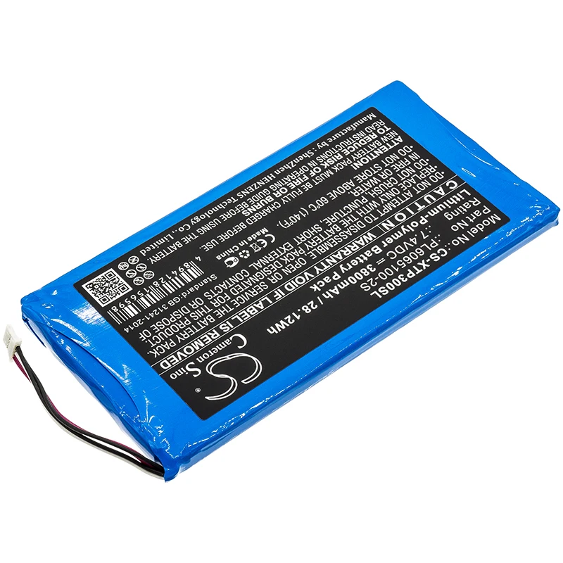 Diagnostic Scanner Battery 7.4V/3800mAh PL6065100-2S for XTOOL EZ300 Pro, I80 Pad