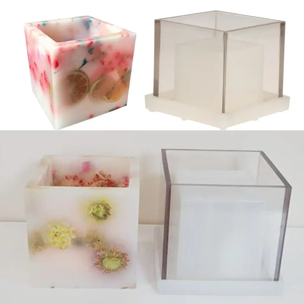 durable-plastic-candle-mould-hollow-cube-tealight-mold-for-supplies-to-make-handmade-candles