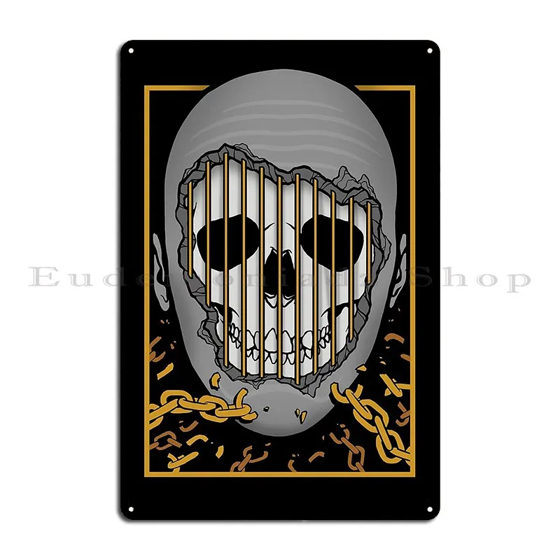 Prisoner Of Myself Metal Sign Customize Mural Custom Plaques Rusty Tin Sign Poster
